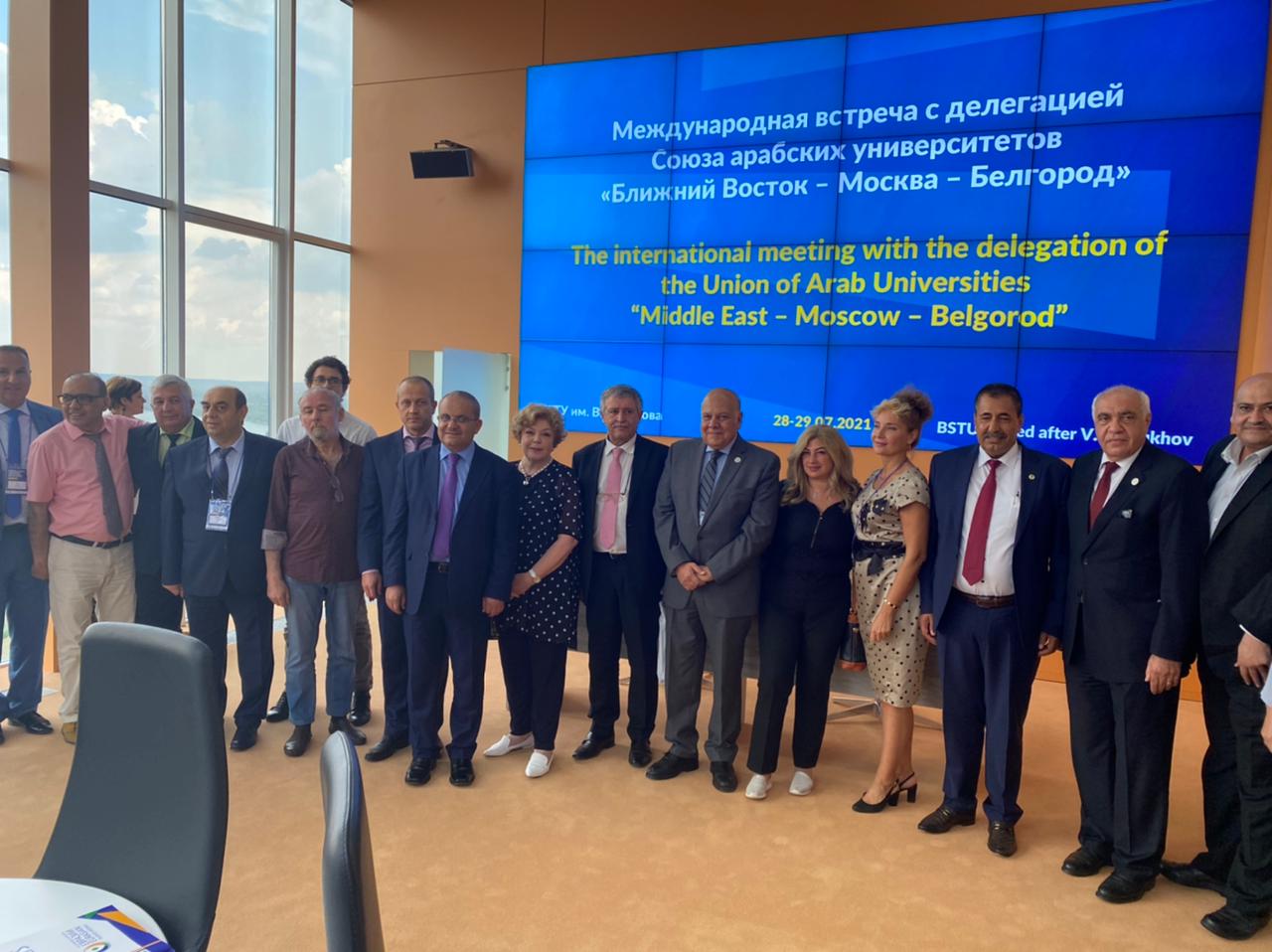 جامعة جدارا تشارك بفعالية في ملتقى الجامعات العربية والروسية