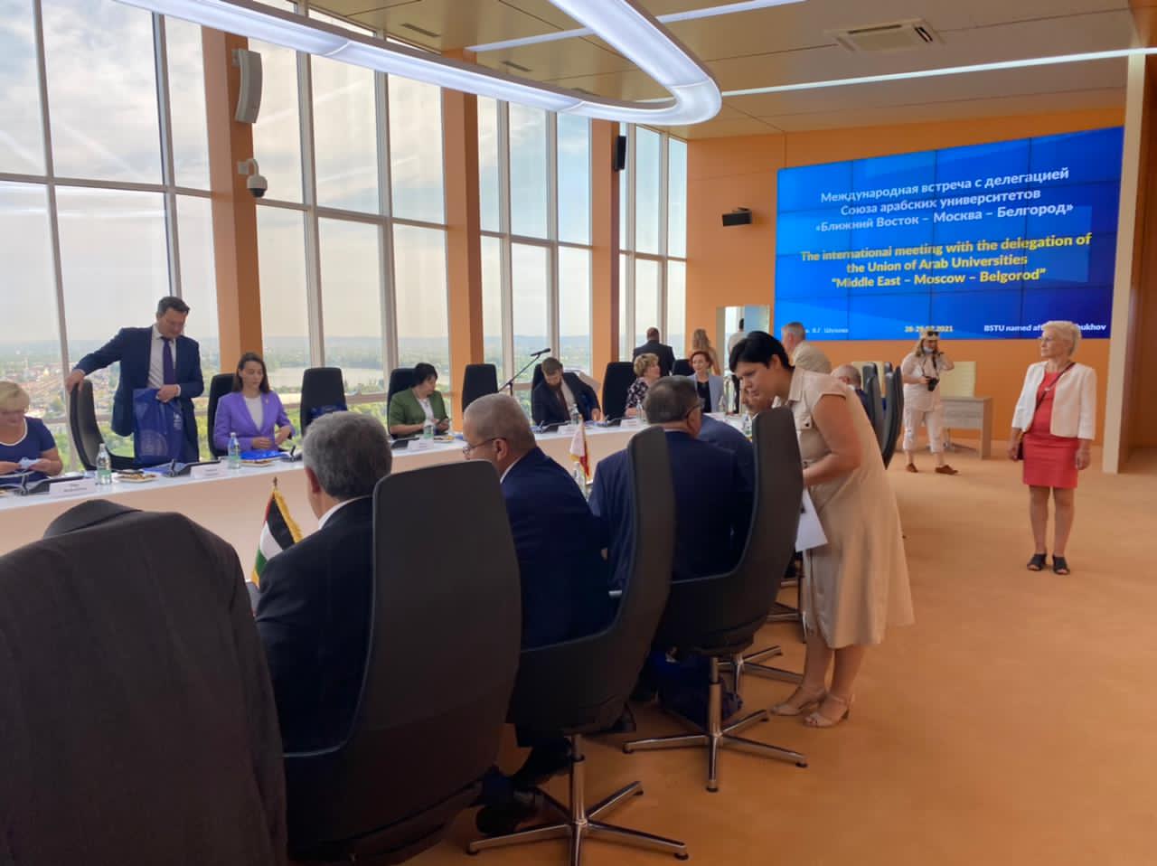 جامعة جدارا تشارك بفعالية في ملتقى الجامعات العربية والروسية