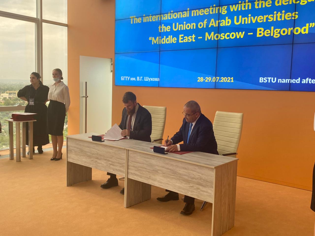 جامعة جدارا تبرم اتفاقيات مع خمس جامعات روسية على هامش ملتقى الجامعات العربية والروسية 