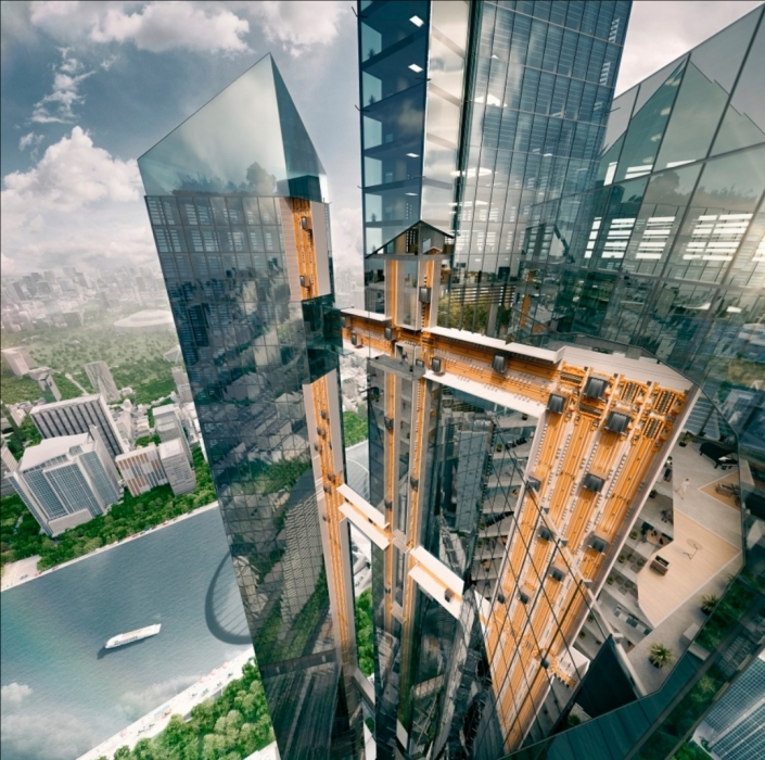 TK Elevator تستعرض نظام المصاعد من دون حبال (ملتي MULTI) بالجناح الألماني في إكسبو دبي 2020