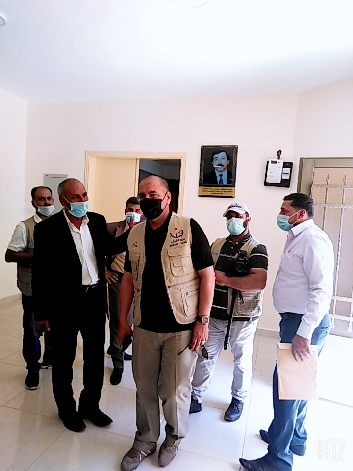 أمين عام وزارة الشباب الدكتور حسين الجبور في زيارة تفقدية لمحافظة الكرك