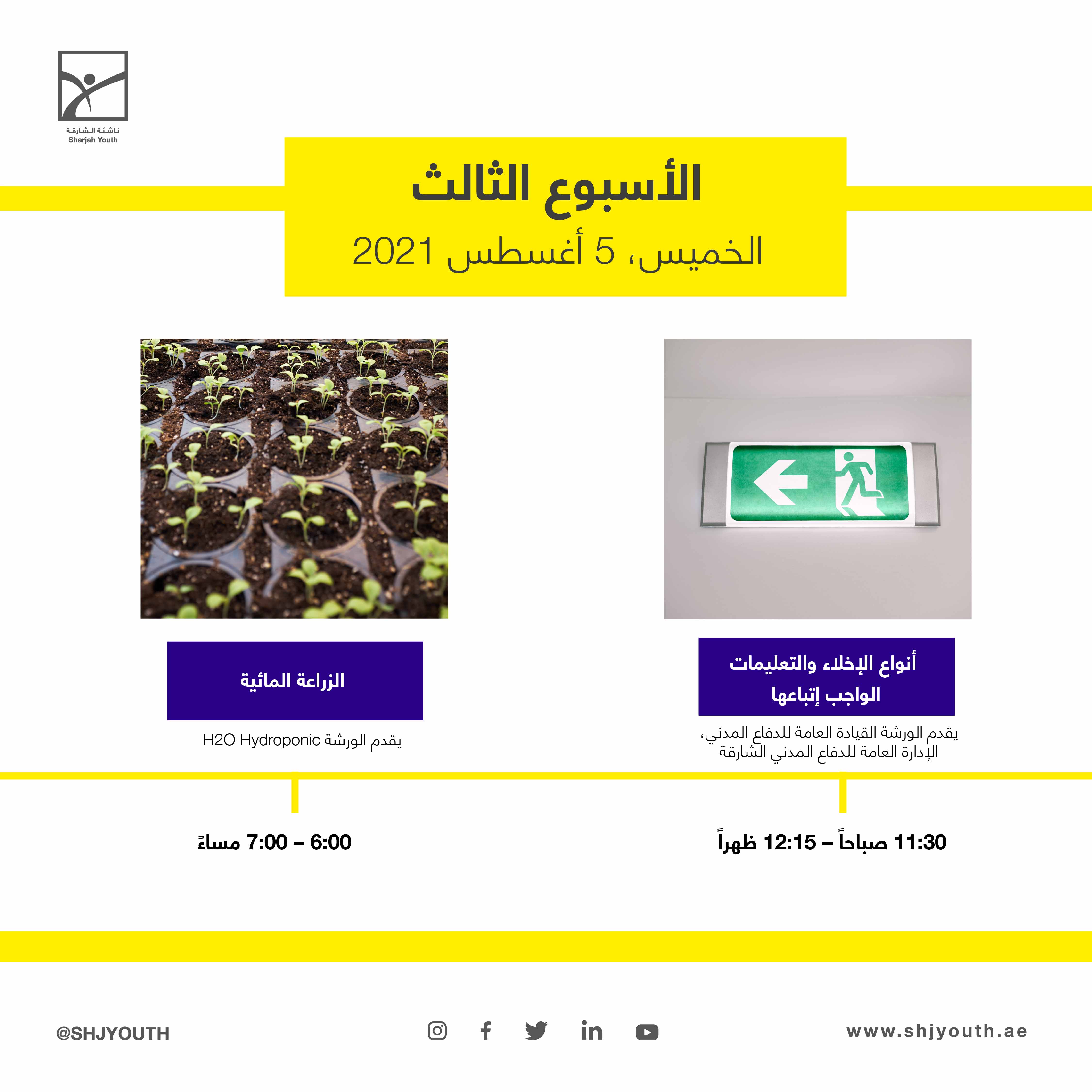 ناشئة الشارقة تُطلق المرحلة الثانية من مخيم صيفك ويانا  وبرامج تخصصية في الفنون والتكنولوجيا