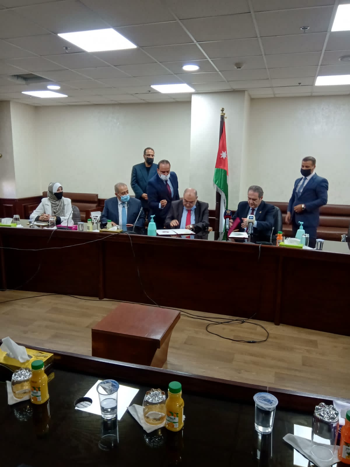 اتفاقية تعاون بين الجامعة الهاشمية و وزارة الصحة/مستشفى الزرقاء الحكومي 