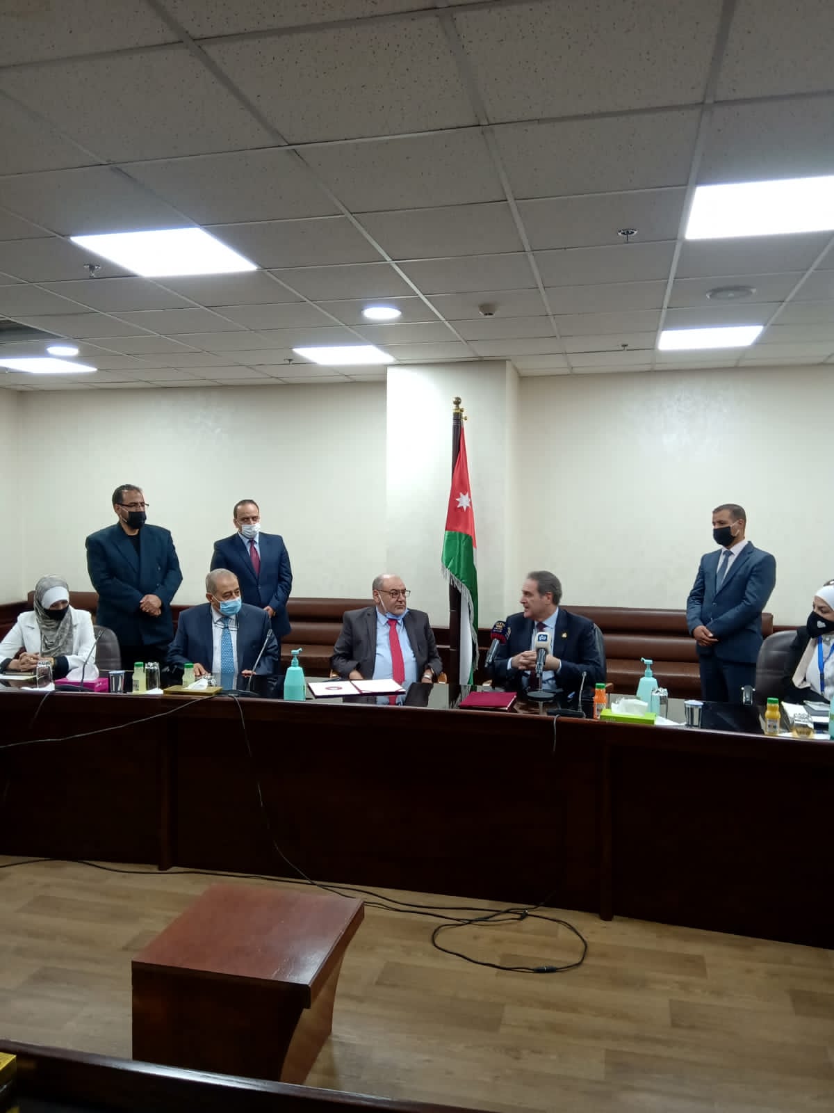 اتفاقية تعاون بين الجامعة الهاشمية و وزارة الصحة/مستشفى الزرقاء الحكومي 