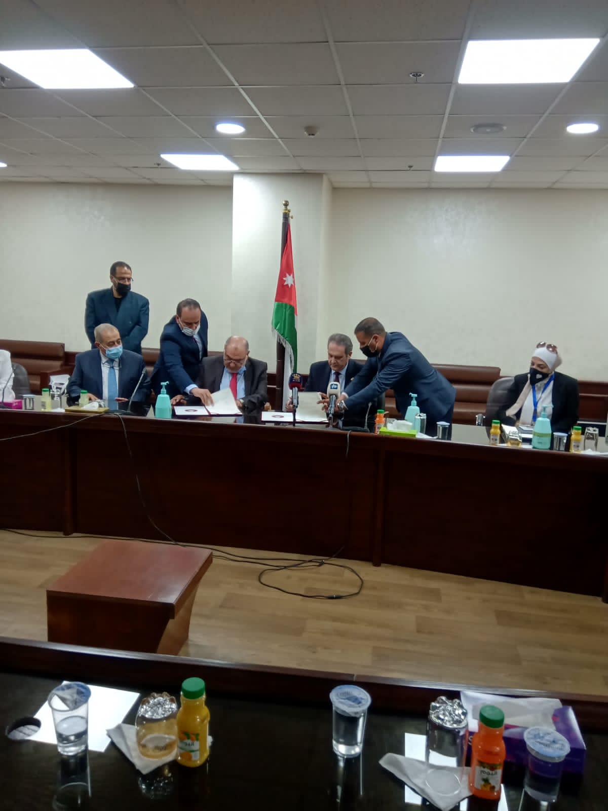 اتفاقية تعاون بين الجامعة الهاشمية و وزارة الصحة/مستشفى الزرقاء الحكومي 