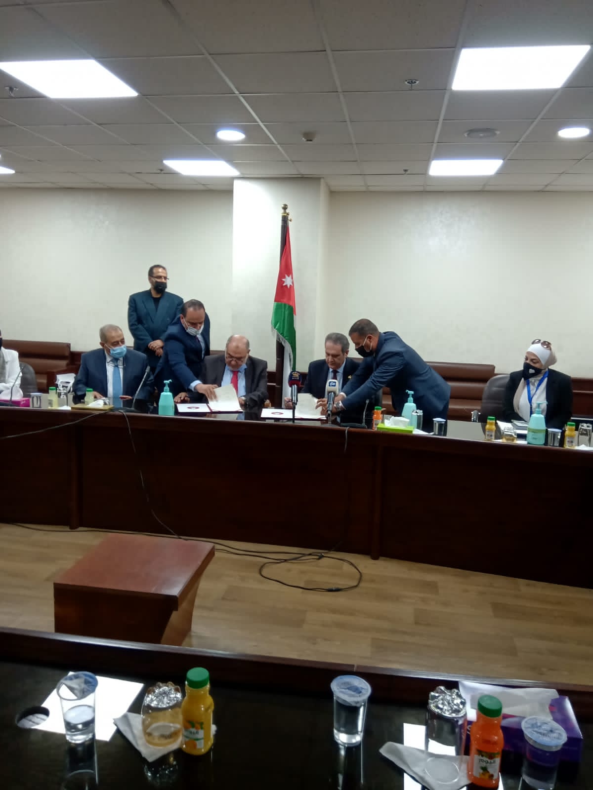 اتفاقية تعاون بين الجامعة الهاشمية و وزارة الصحة/مستشفى الزرقاء الحكومي 