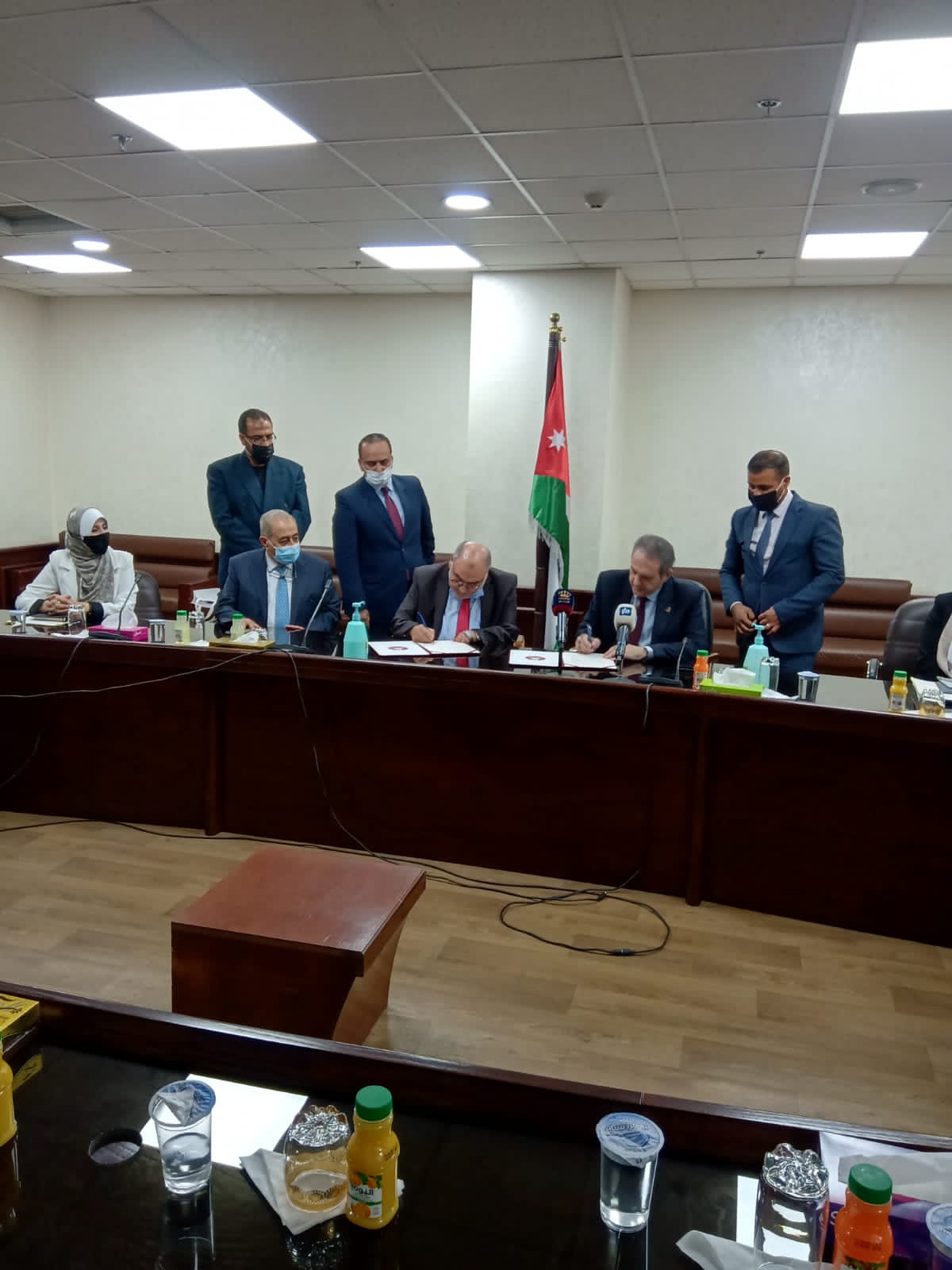 اتفاقية تعاون بين الجامعة الهاشمية و وزارة الصحة/مستشفى الزرقاء الحكومي 