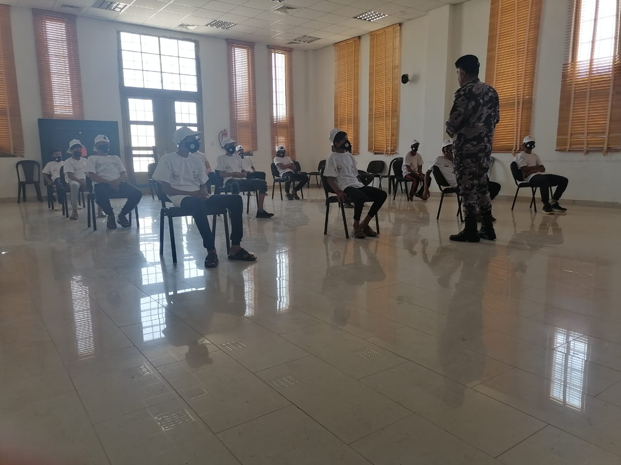 انطلاق معسكر سواعد الانقاذ في مديرية شباب المفرق 