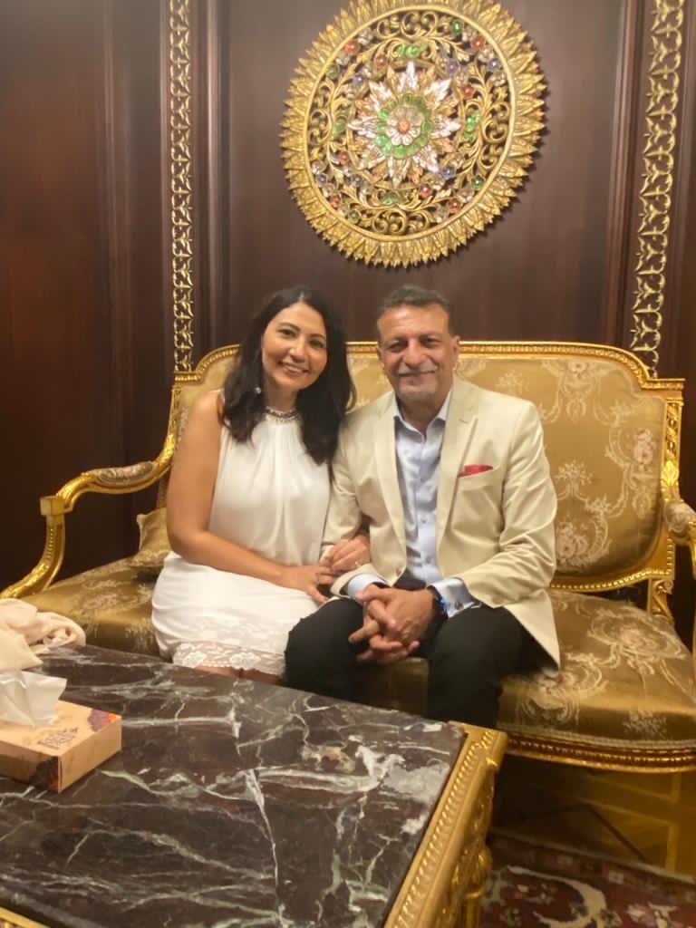الوسط الإعلامي المصري والعربي يحتفل بزفاف المخرجة الشهيرة نورهان البيلي والدكتور المهندس عمرو القاضي