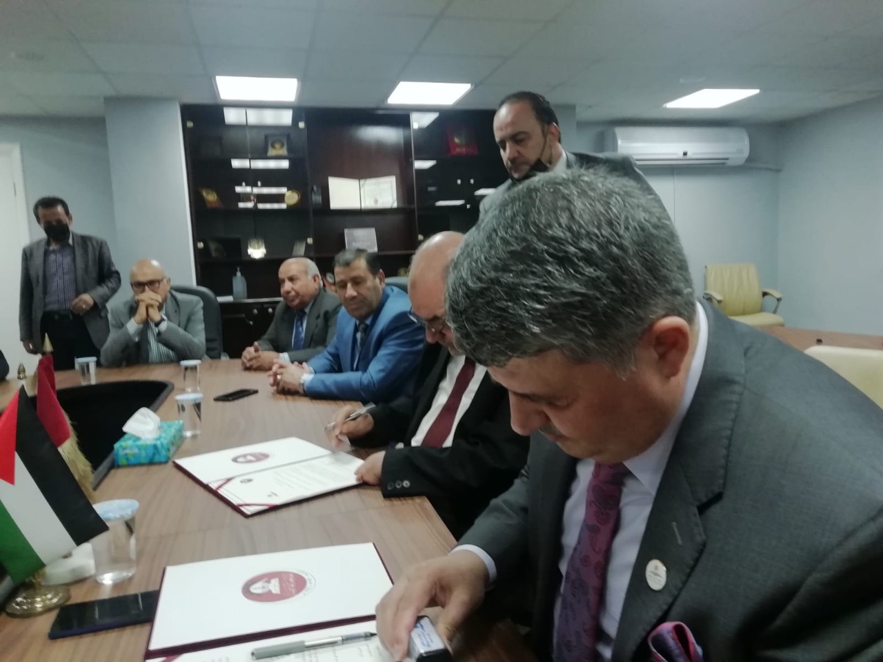 توقيع مذكرة تفاهم بين الجامعة الهاشمية وجمعية عَون الثقافية الوطنية 