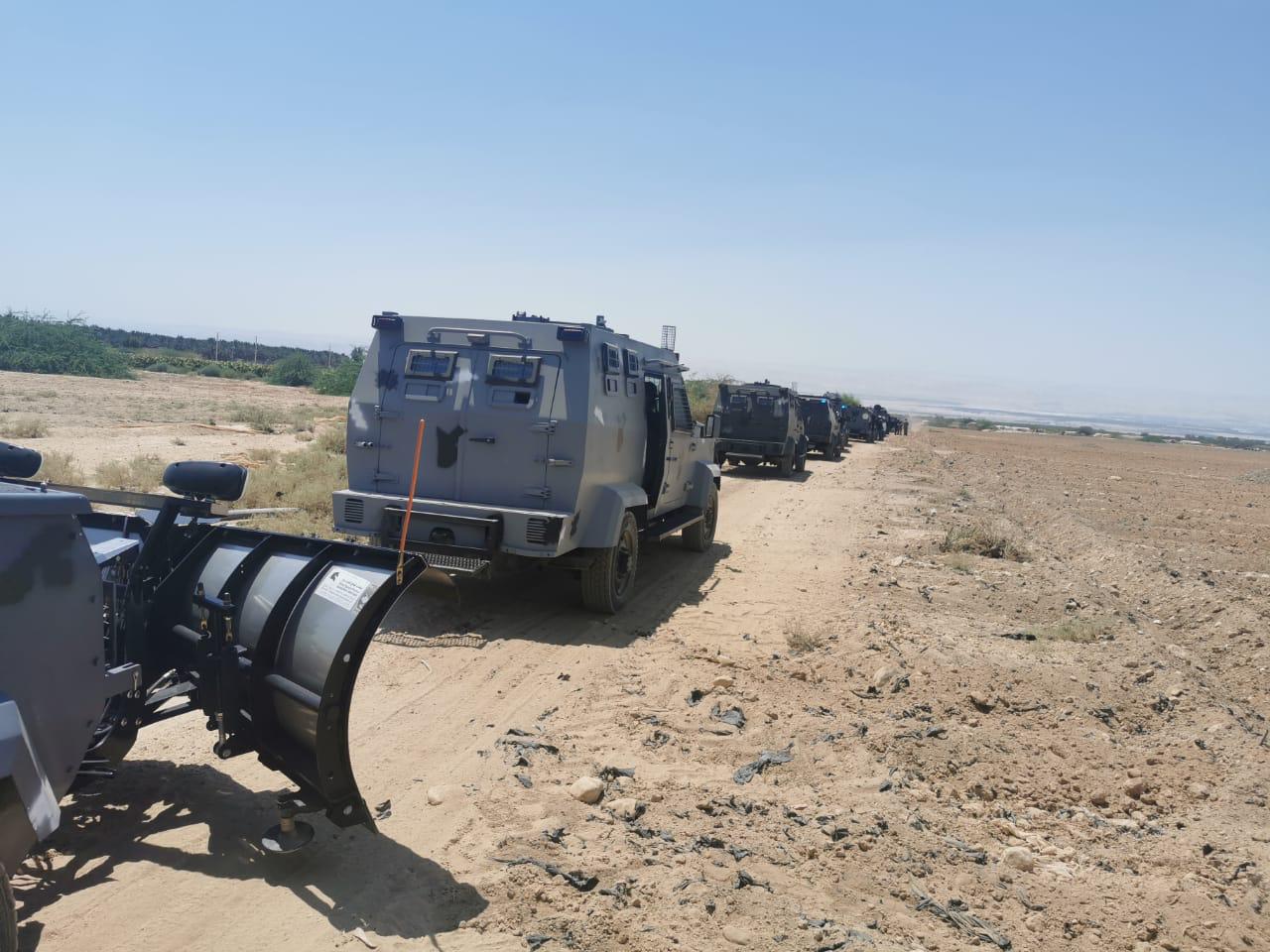 مديرية الامن العام : حملة امنية في لواء الشونة الجنوبية للقبض على كل من يقوم بترويع المواطنين والتعدي على ممتلكاتهم