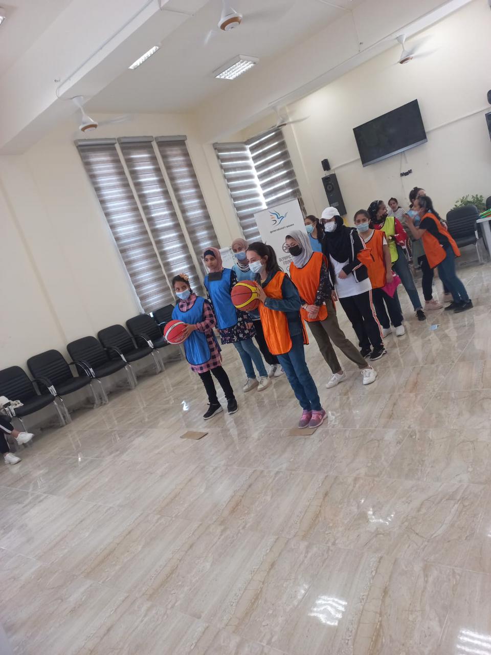 جانب من فعاليات النادي الصيفي للشباب في مديرية شباب المفرق .. صور 