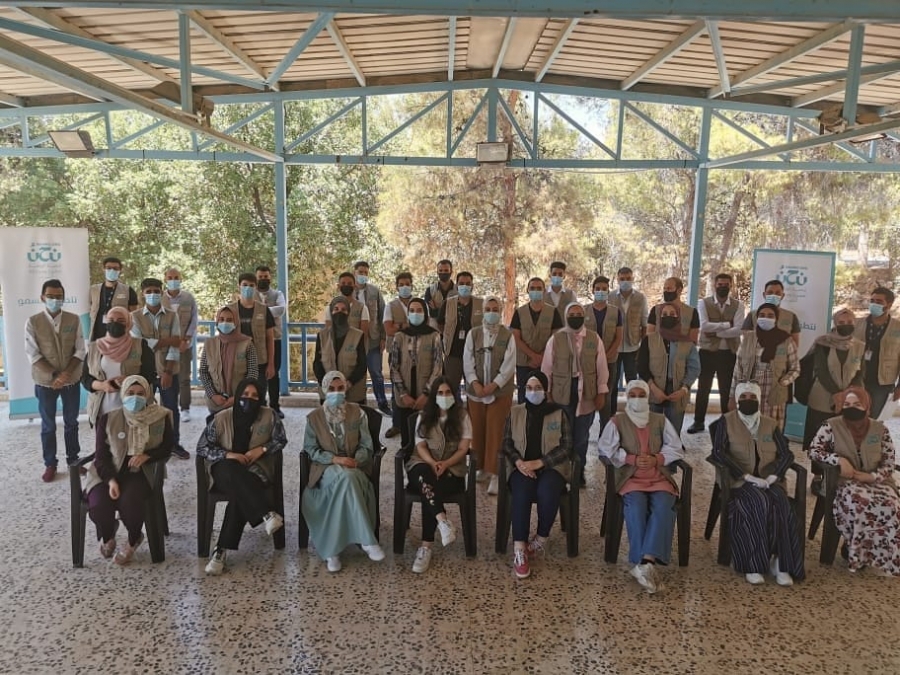 طلبة من جامعة جدارا يشاركون في لقاء سفراء التطوع السنوي في يوم الشباب الدولي