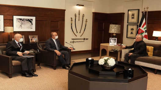 وزير الخارجية التركي: ندعم الخطوات التي اتخذها الملك عبدالله نحو تنمية الأردن