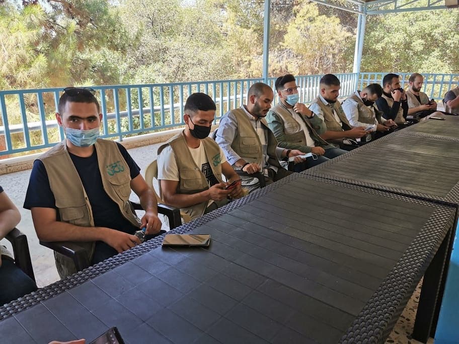 طلبة من جامعة جدارا يشاركون في لقاء سفراء التطوع السنوي في يوم الشباب الدولي 