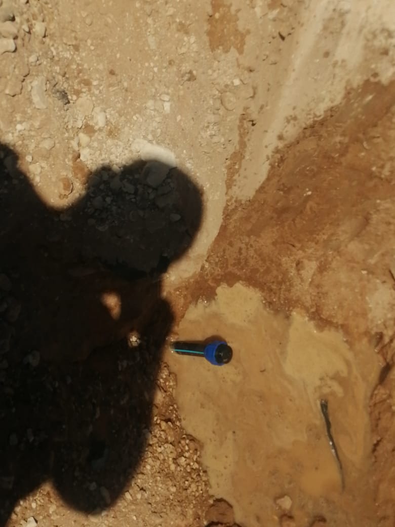 المياه :  ضبط (٤) اعتداءات على خط ناقل في منجا  تسحب كميات كبيرة من المياه