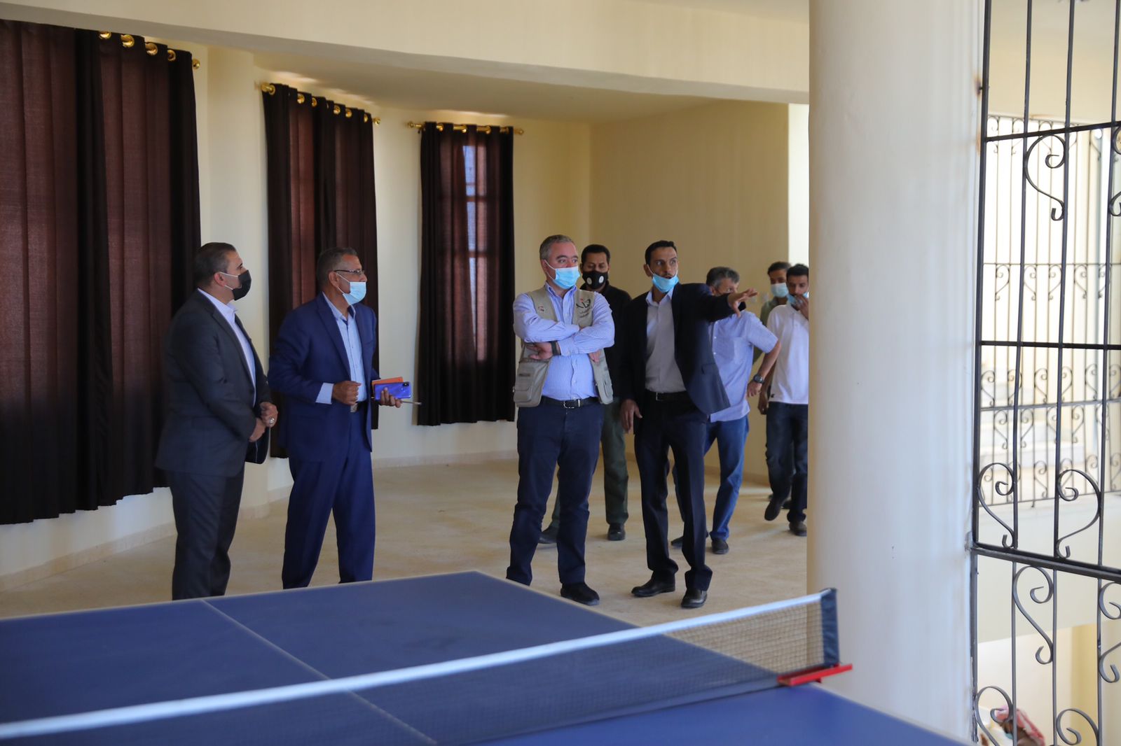 وزير الشباب يكرّم شباب إلك وفيد في معان