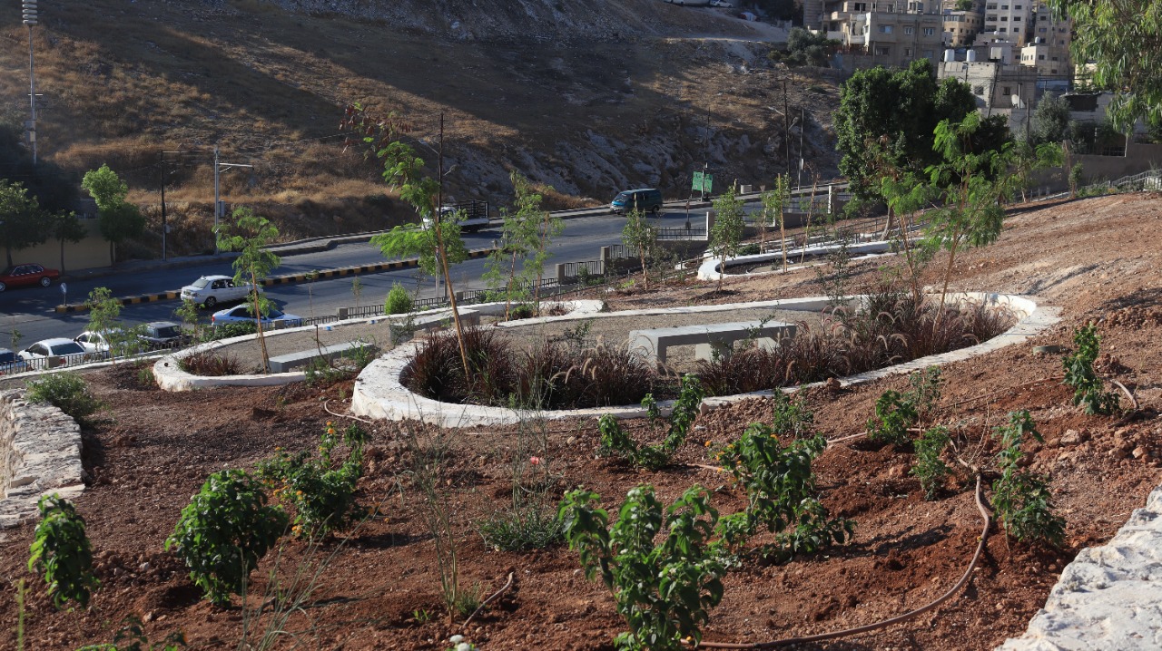 إفتتاح حديقة محمود القضاة ضمن مشروع تحسين الظروف المعيشية في أحياء شرق عمان 