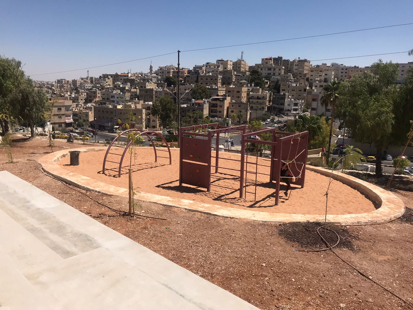 إفتتاح حديقة محمود القضاة ضمن مشروع تحسين الظروف المعيشية في أحياء شرق عمان 