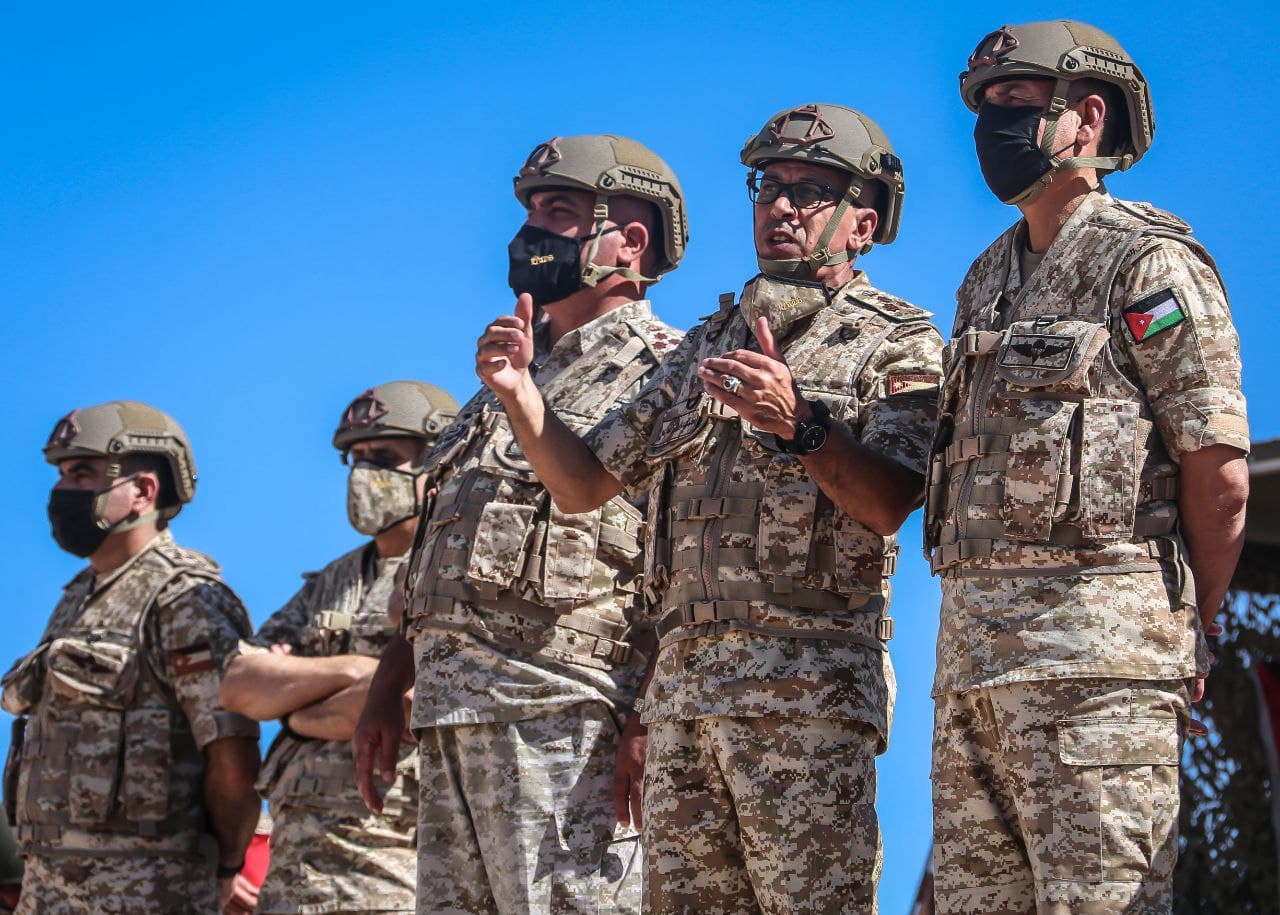 المنطقة العسكرية الجنوبية تنفذ تمريناً عسكرياً تعبوياً (فرسان مؤتة)