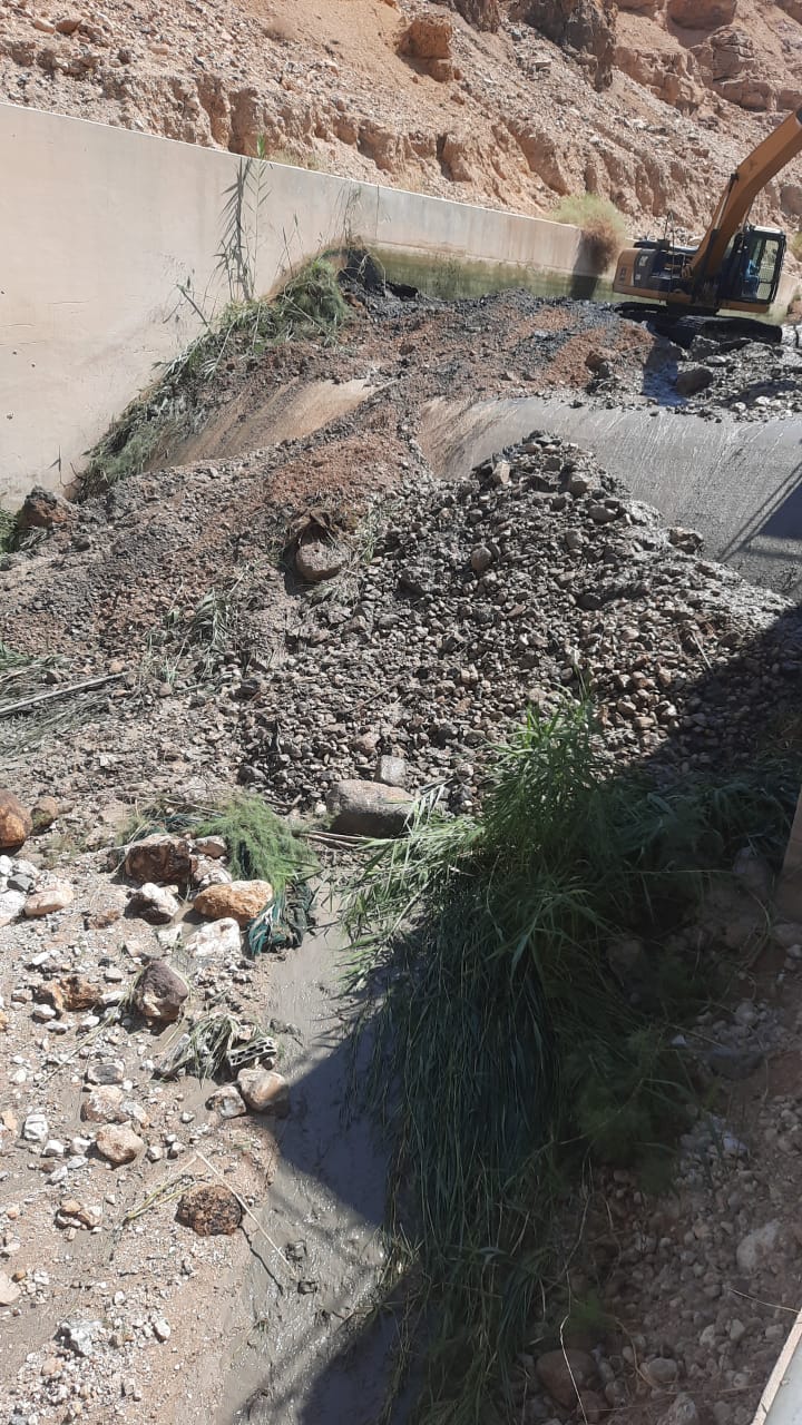 المياه :حملة لازالة اعتداءات في منطقة وادي ابو خشيبة في وادي الاردن