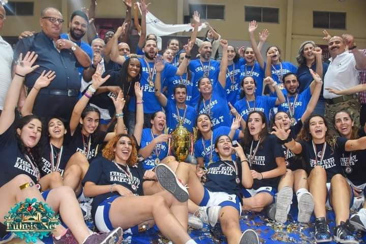 نادي شباب الفحيص يتوج بلقب بطل الدوري الأردني  لكرة السلة  سيدات لموسم 2020