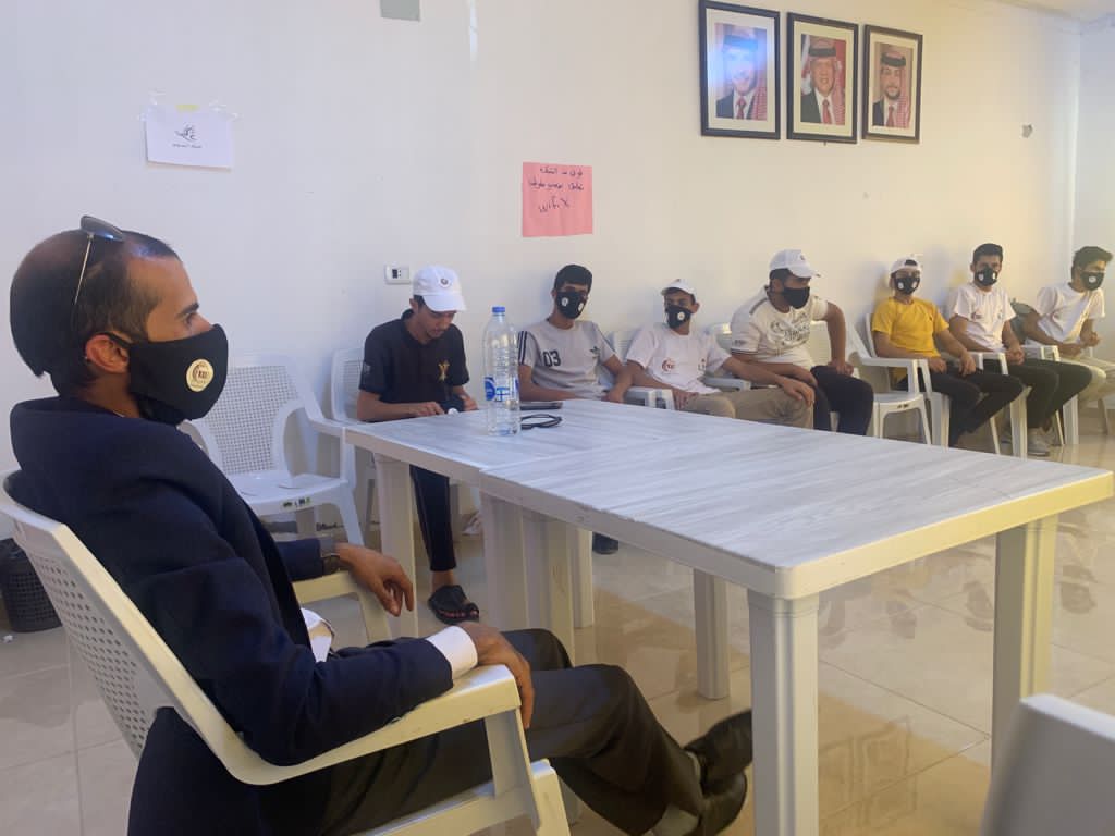 إنطلاق معسكر أنماط حياة صحية في مديرية شباب المفرق / مركز شابات الدفيانة 