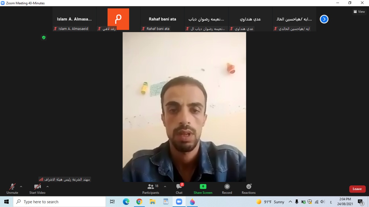 انطلاق معسكر الأندية والمبادرات المجتمعية في نادي الخالدية بمديرية شباب المفرق 