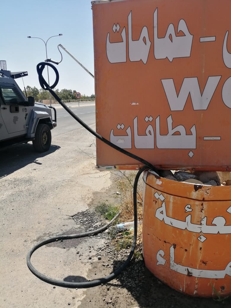 المياه :ضبط اعتداءات جديدة كبيرة على خطوط رئيسية في الكرك ومعان والزرقاء