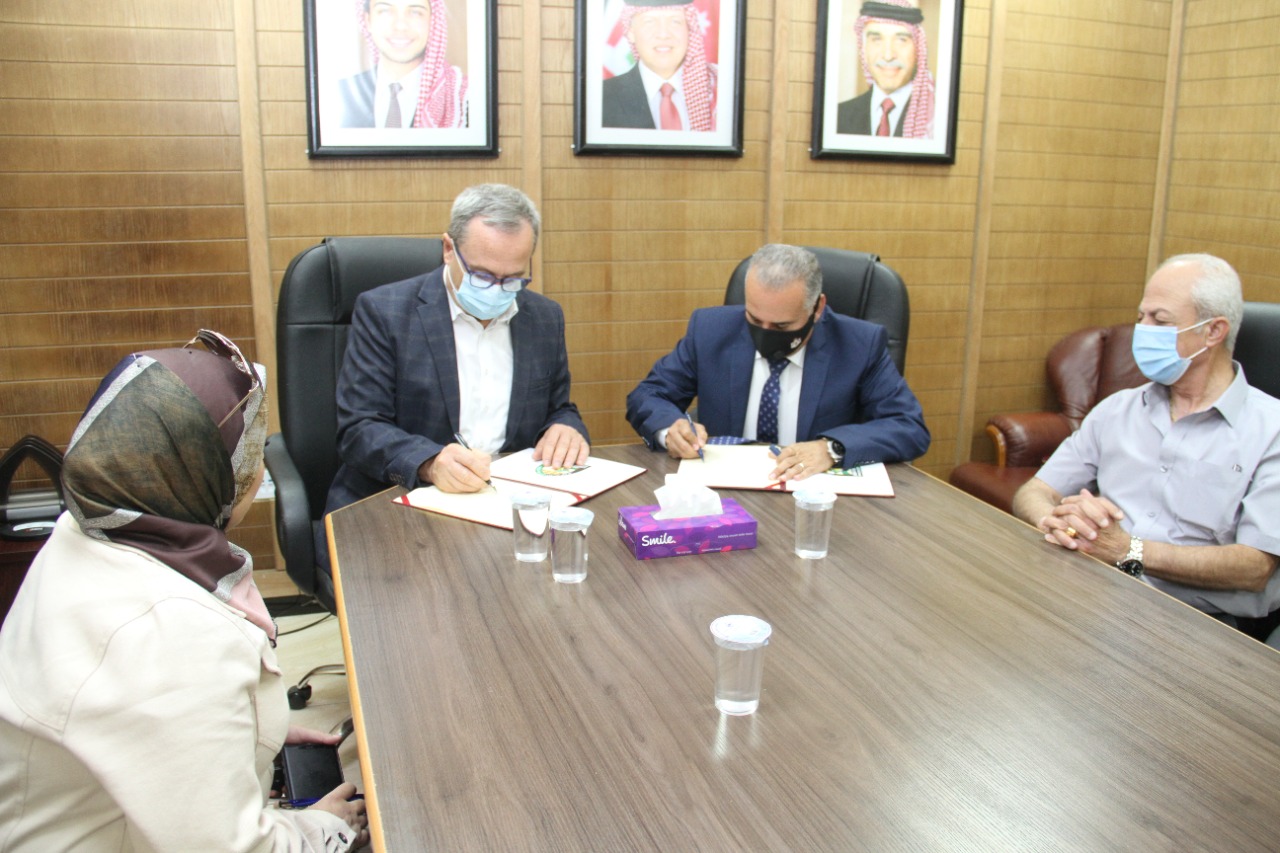 مذكرة تفاهم بين البلقاء التطبيقية والشركة العامة الاردنية للصوامع والتموين 