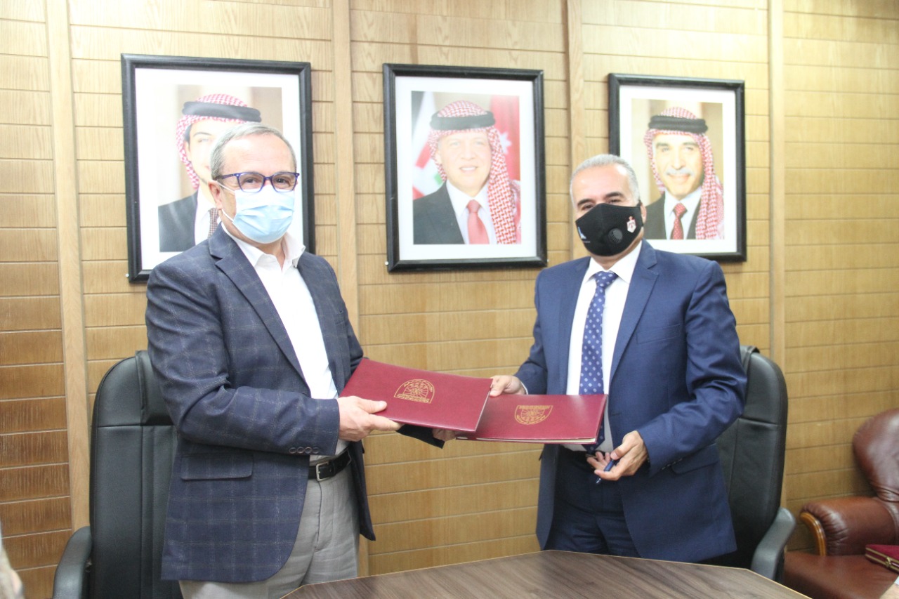 مذكرة تفاهم بين البلقاء التطبيقية والشركة العامة الاردنية للصوامع والتموين 