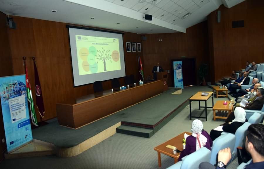 تعزيز الشراكة والتعاون بين الجامعة الهاشمية وبرنامج ايراسموس بلس الوطني 