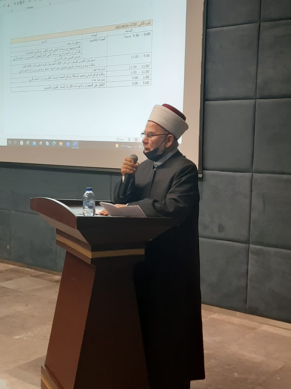 وزارة المياه والري ودائرة الافتاء العام تتعاونان على اصدار فتاوى للحد من استنزاف المياه 