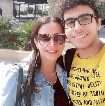 الزميلة عبيدة عبده تهنئ نجلها سميح بمناسبة عيد ميلاده الميمون