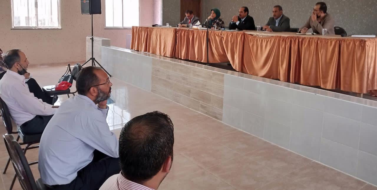 مدير تربية البادية الشمالية الغربية يلتقي مدراء المدارس استعدادا للعام الدراسي 