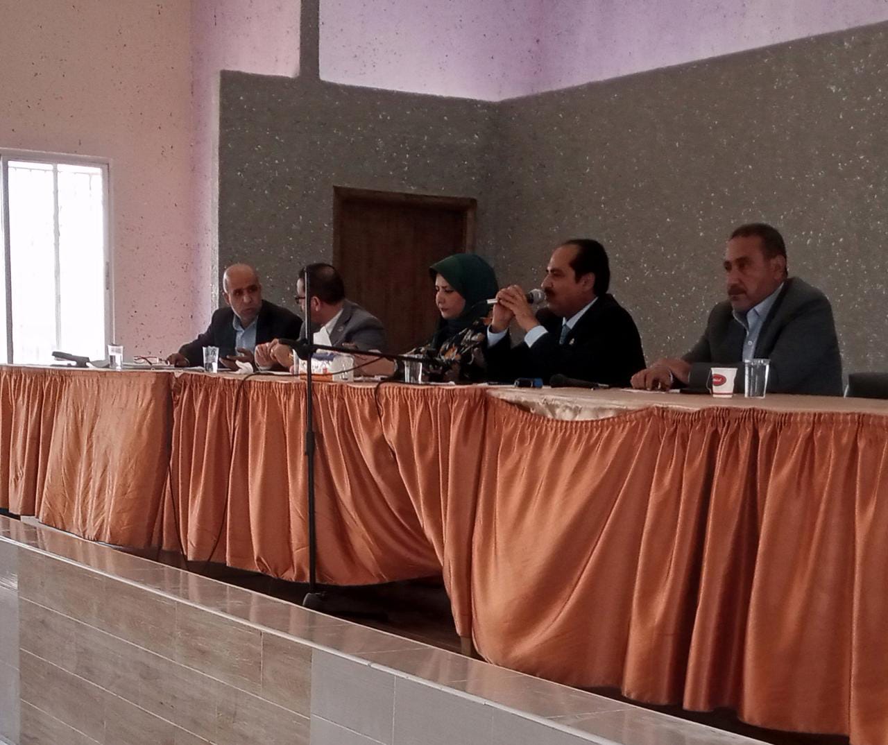 مدير تربية البادية الشمالية الغربية يلتقي مدراء المدارس استعدادا للعام الدراسي 