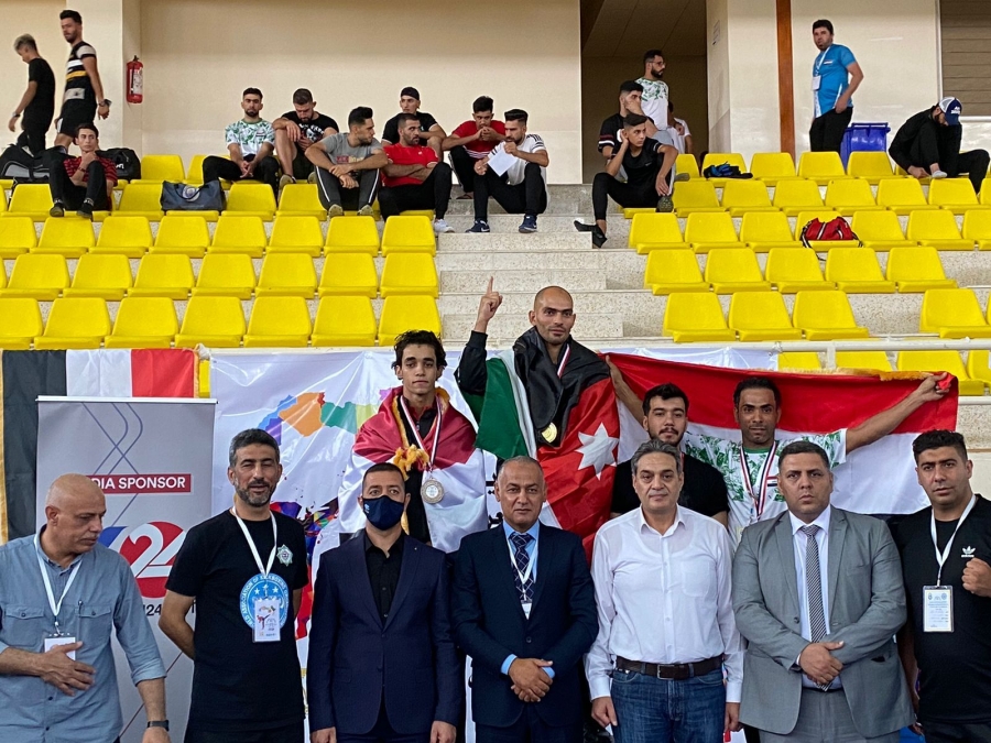 نشامى الأمن العام يخطفون الاضواء في البطولة العربية للكيك بوكسينغ