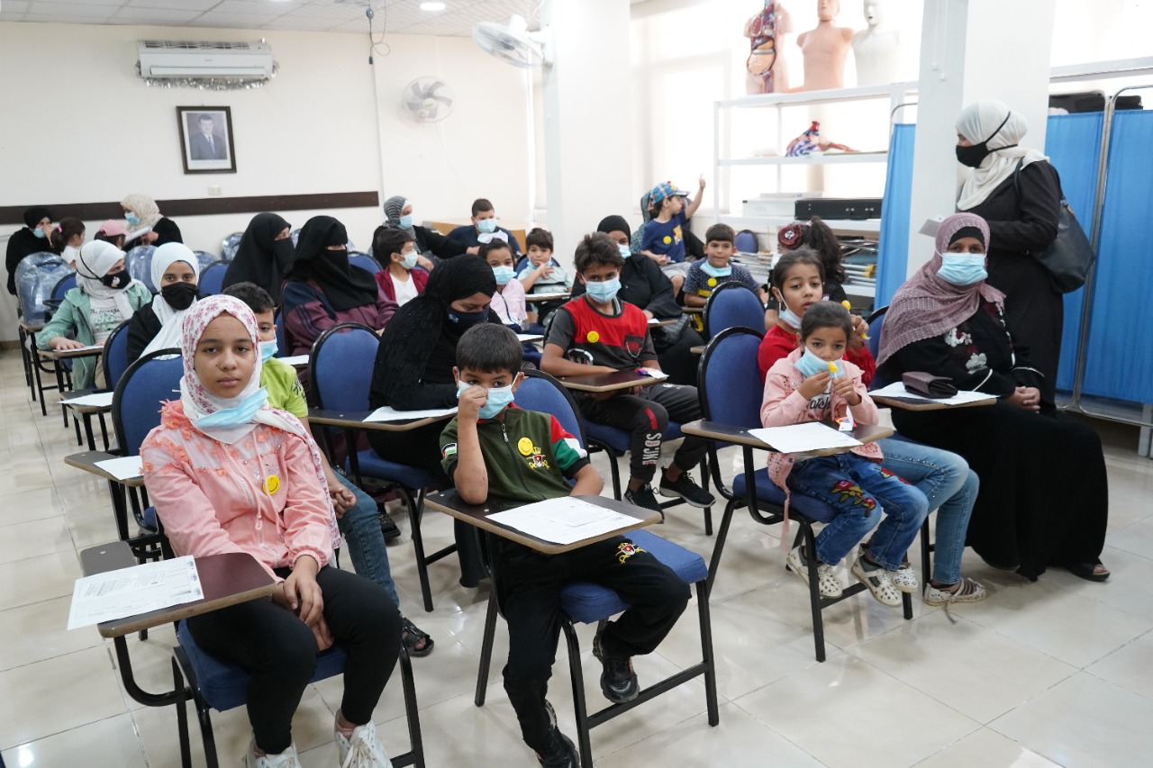 التكافل الخيرية تنفذ مبادرة صحية لأسر الأيتام الاردنيين في لوائي الرمثا وبني عبيد