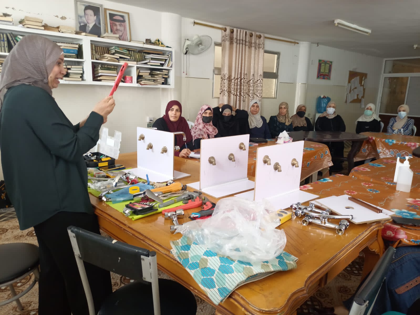 أمين عام المياه البطاينة : برنامج وطني لتدريب الاردنيات على اعمال السباكة  