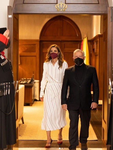 الملك والملكة يلتقيان المتفوقين بالتوجيهي لعام 2021