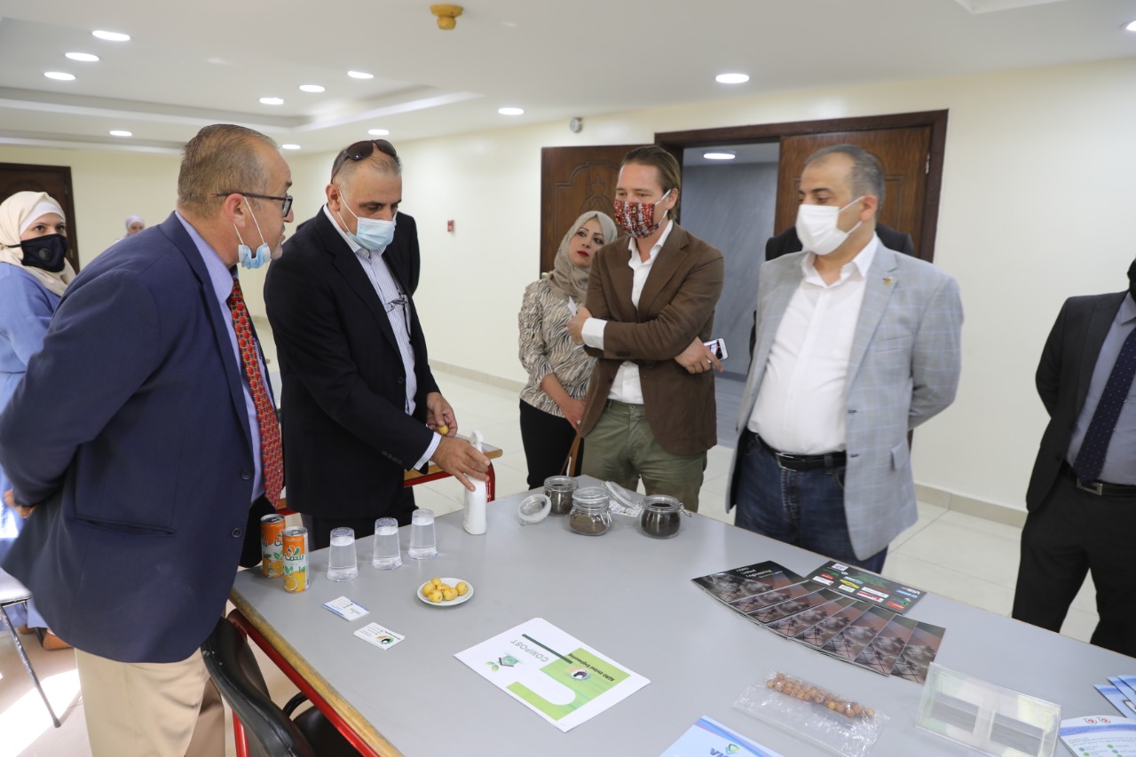 وفد هولندي يزور المركز الوطني للبحوث الزراعية