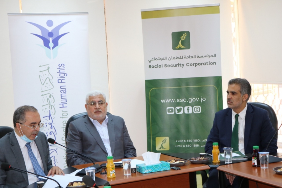 الوطني لحقوق الإنسان يعقد ندوة حول استجابة الضمان الاجتماعي للجائحة