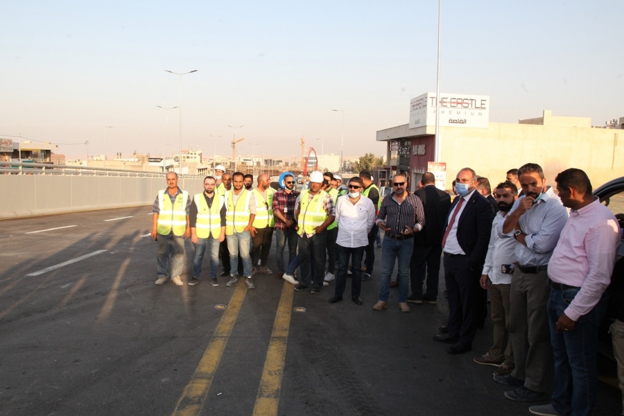 أمانة عمّان : إفتتاح نفقي تقاطع طارق العلوي والسفلي للحركة المرورية وبالإتجاهين