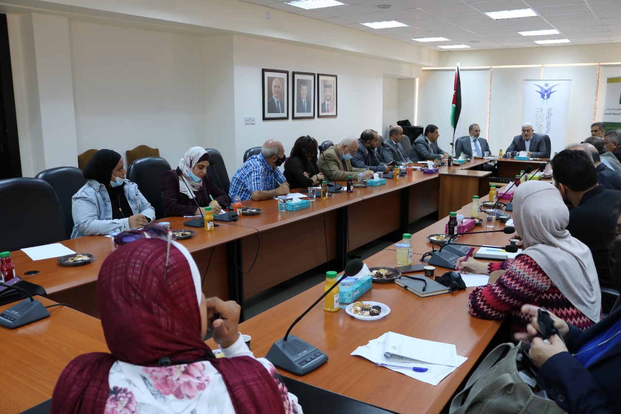 الوطني لحقوق الإنسان يعقد ندوة حول استجابة الضمان الاجتماعي للجائحة 