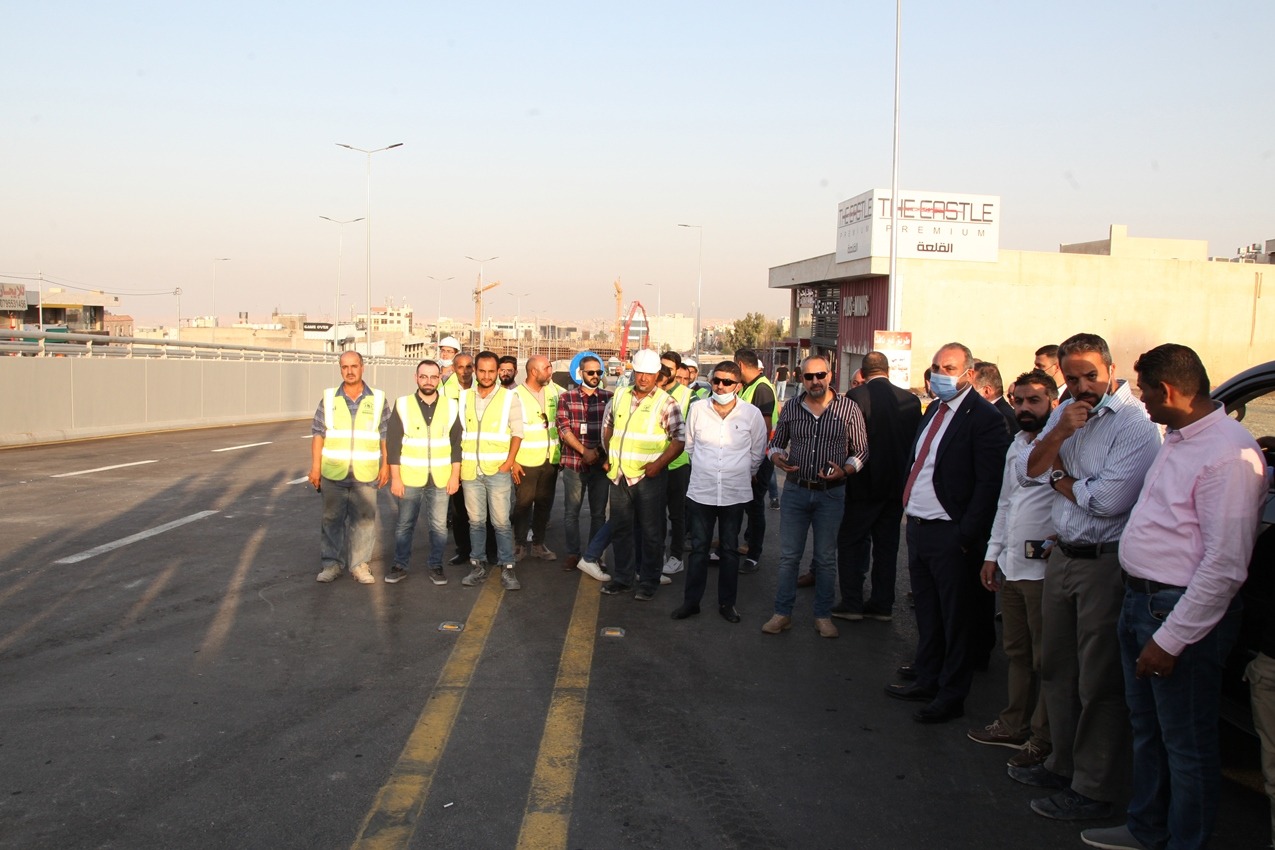 أمانة عمّان : إفتتاح نفقي تقاطع طارق العلوي والسفلي للحركة المرورية وبالإتجاهين 