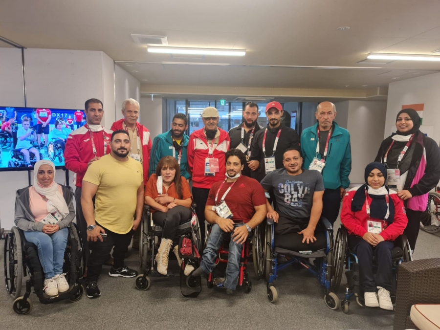 بعد عملية جراحية ناجحة طربش يعود للقرية الأولمبية( فيديو)