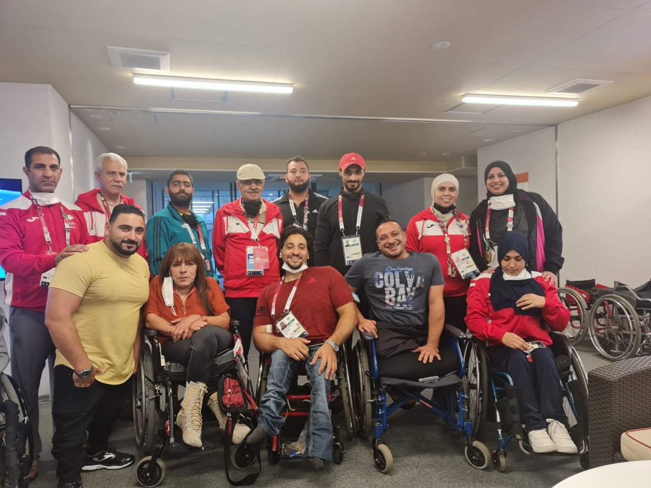 بعد عملية جراحية ناجحة طربش يعود للقرية الأولمبية( فيديو) 