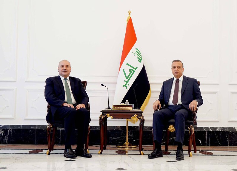 العودات ينقل تحيات الملك إلى رئيس الوزراء العراقي .. فيديو 