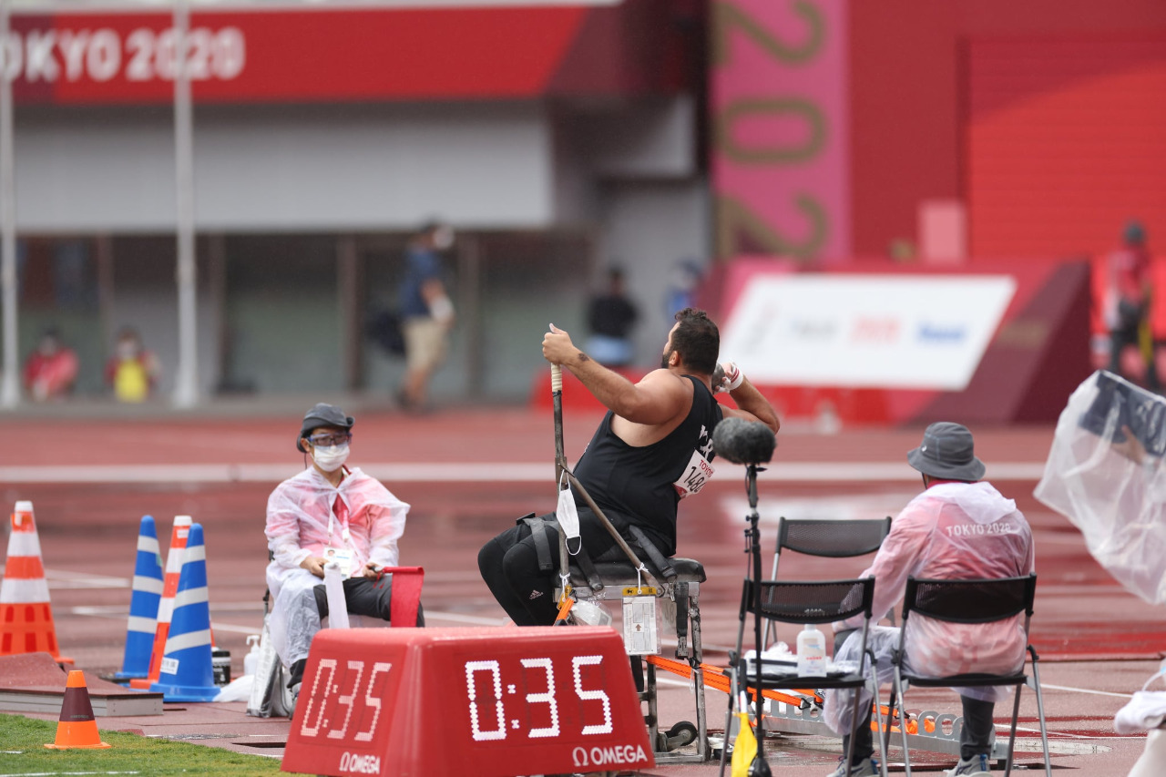 احمد هندي بطل عالمي من ذهب في مسك ختام بارالمبيك طوكيو 2020 