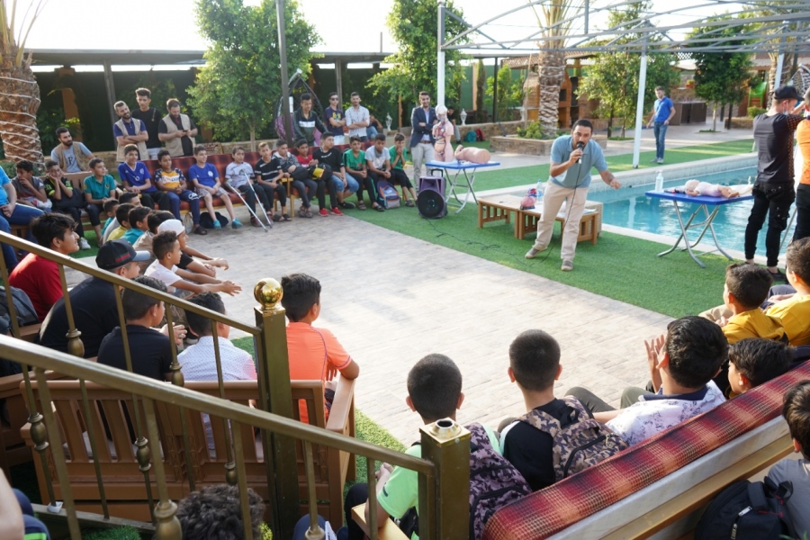 جمعية التكافل الخيرية ترعى يوم ترفيهي للأيتام الأردنيين